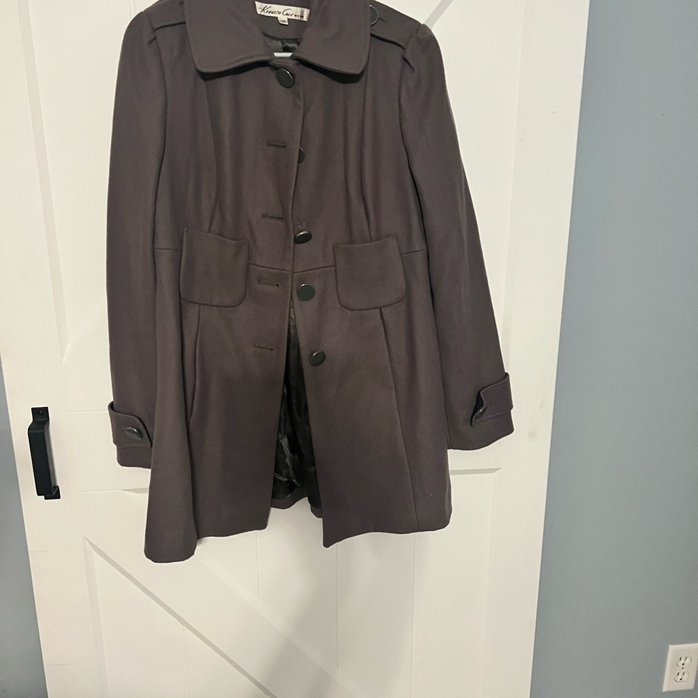 Women's Wool Blend gray coat